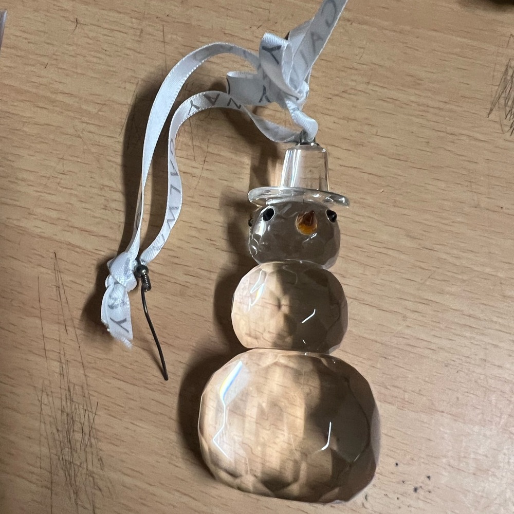 Galway Ornament Snowman 25% Lead Crystal